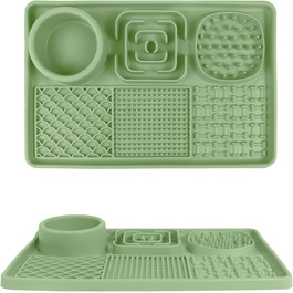 Силіконовий килимок для собак та котів Upgrade XL з великим присоском [без BPA] - рожевий