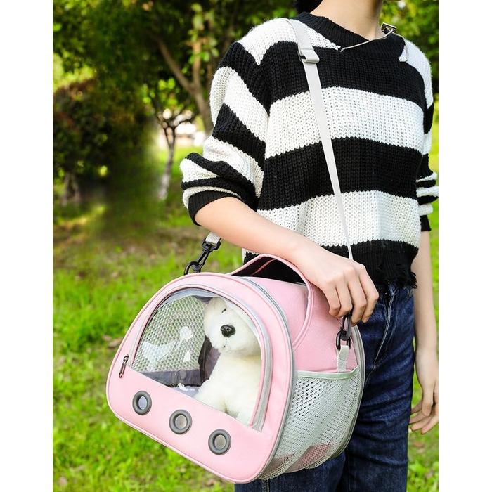 Транспортна переноска для тварин: котів, собак, кроликів, птахів. Складана переноска з плечовим ременем