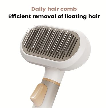 Бурштук для грумінгу собак з 3 насадками | Видалення шерсті для короткої та довгої шерсті, підшерстка. Для дому, квартири, офісу.