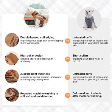 Пуловер для собак маленьких та середніх порід, цуценят, дівчаток та хлопчиків. З коміром-горловиною. Теплий, м'який пуловер для собак та котів. Ідеально для холодної погоди. Розміри: XXS (спинка 8', груди 12', шия 8'), XS (спинка 10', груди 14', шия 9'), 