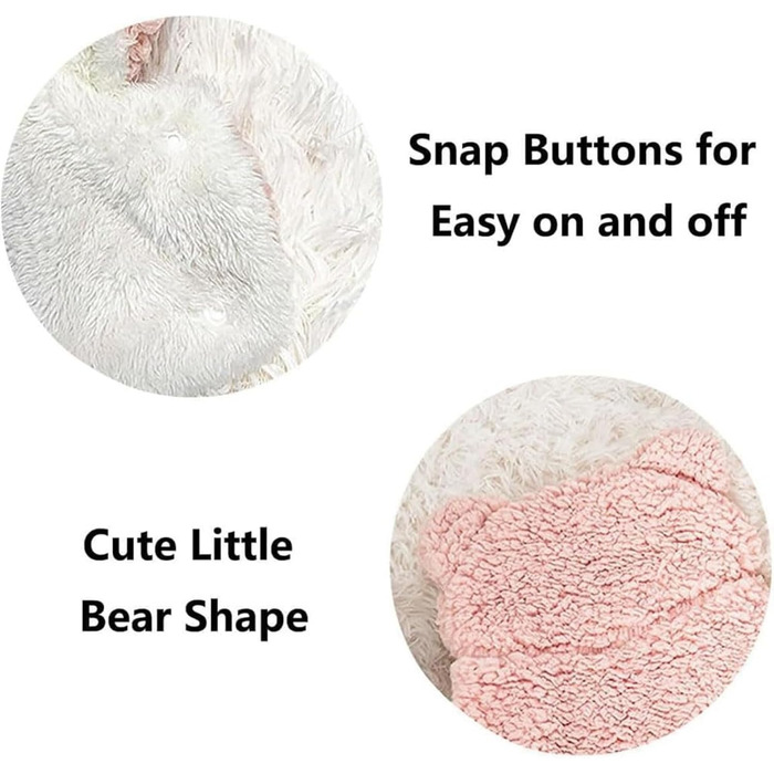 Теплий плед-халат для собак та котів, м'який плед-халат для домашніх тварин, теплий зимовий халат для собак, різні розміри (M, Синій)