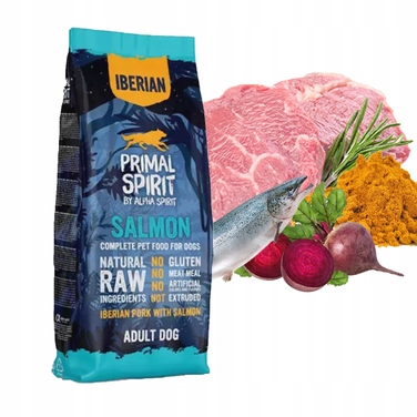 Сухий корм для собак Primal Spirit Iberian Salmon (свинина та лосось), 12 кг