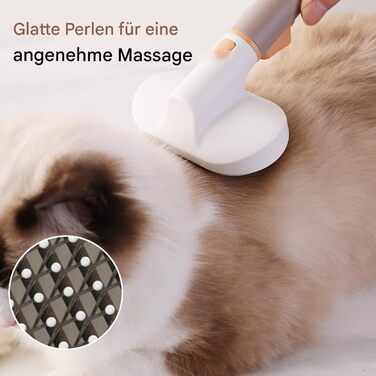 Гребінець для догляду за шерстю тварин 3-в-1: для котів та собак, для короткої та довгої шерсті, для видалення підшерстка. Підходить для дому, квартири, офісу.