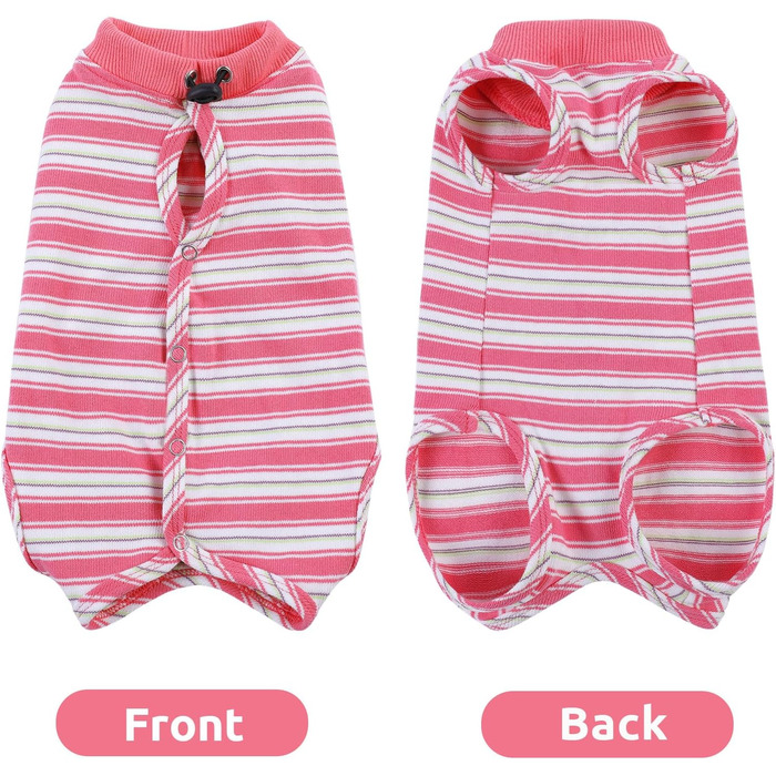 Одяг для котів після операції Citétoile: Комбінезон для захисту рани, альтернатива електронного комірця, рожевий, розмір M