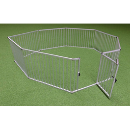 Callieway® ALUZAUN для цуценят Safety Pro' 8-секційний, 65х100 см для вирощування, заходів та кемпінгу
