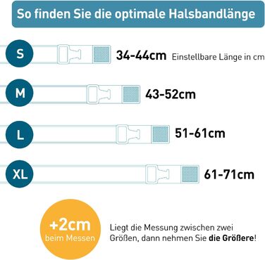 Нашийник для собак PetTec з неопрену та нейлону з ручкою, м'який, регульований, водонепроникний, комплект з повідком, червоний, розмір L (51-61 см)