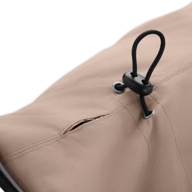 HUNTER Uppsala: Водовідштовхуючий одяг для собак, світловідбиваючий, 80 см, тауп