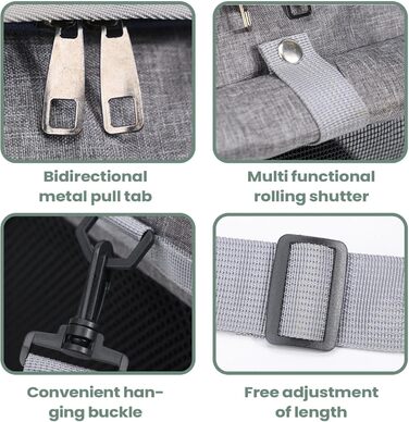 Фаркоп-кошик для собак, переносний, складний, сумка-переноска для тварин, велосипедний кошик для прогулянок, безпеки, подорожей, сім'ї, велоспорту, на відкритому повітрі, для котів та собак