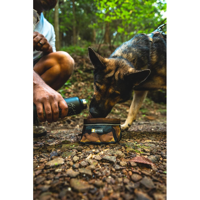 Ruffwear Quencher: Портативний складний миска для води для собак, Ruffwear, Spring Mountains M