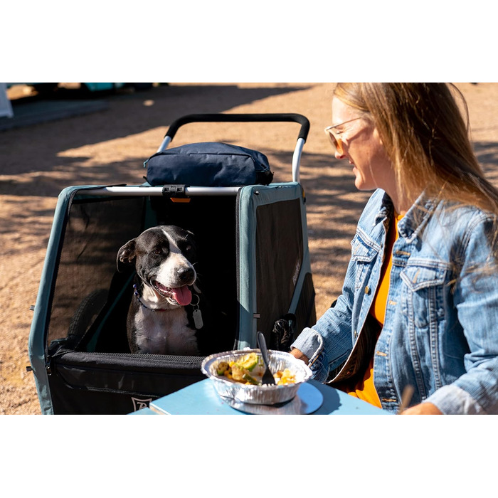 Фahrradanhänger Bark Ranger для дорослих Burley – унісекс, чорний/синій