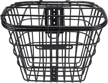 Металевий кошик на велосипед, спереду/ззаду, знімний кишеньковий відсік, кріплення на кермо, для собак, тварин, фруктів