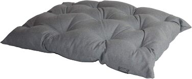 Ортопедичне ліжко для собак Mayaadi-Home: м'яке, гіпоалергенне, для дому та в авто (60x50 см, сірий)