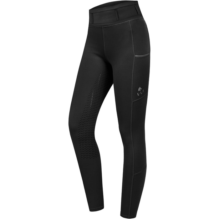 ELT Reitleggings Ella 36 Schwarz - жіночі штани для верхової їзди, чорні