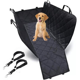 Захист для автокрісла собаки Recalma: чорний, для собак, SUV, легкове авто, вантажівка