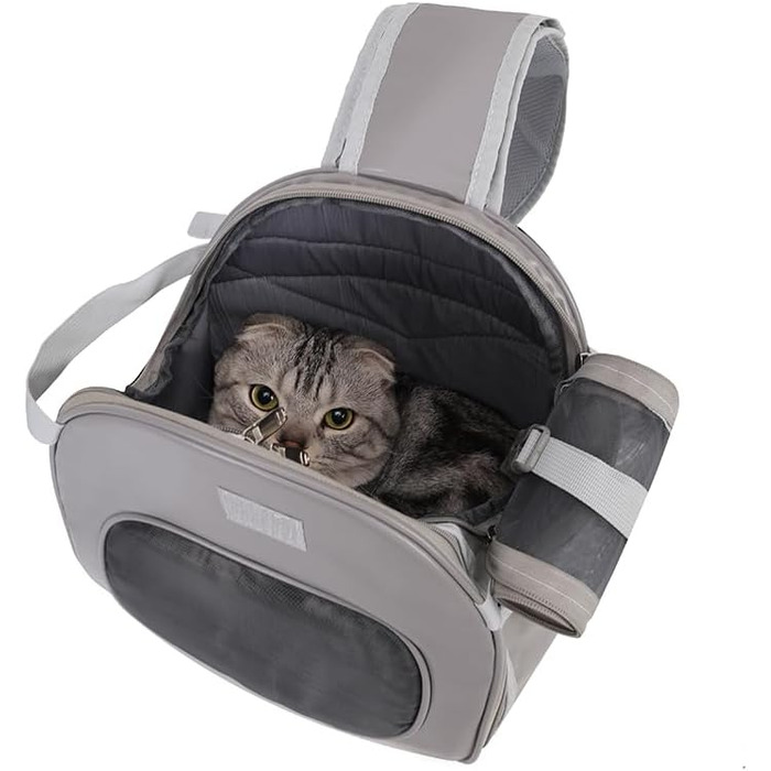 SOLAPOLLO переноска для тварин через плече, сумка-переноска для маленьких тварин до 9 кг, для цуценят, котів, для подорожей, піших прогулянок, кемпінгу (блакитна)