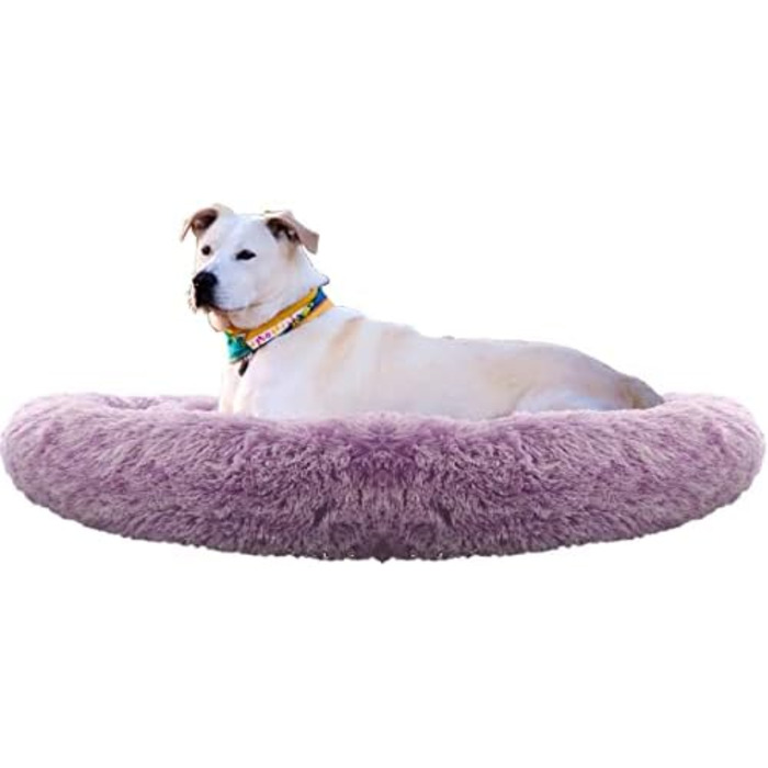 Кругле ліжко для собак 