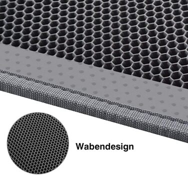 Килимок для котячого туалету Pieviev Katzenklo Matte з водовідштовхувальним шаром, дизайн 