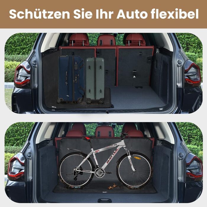 Захист для вантажного відсіку KYG: водовідштовхуючий, стійкий до подряпин, універсальний (105x80 см)