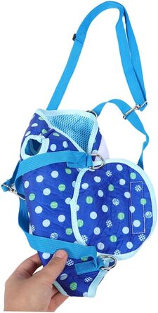 Переноска для собак та котів Milisten з регульованим плечовим ременем, легка та зручна для подорожей та активного відпочинку