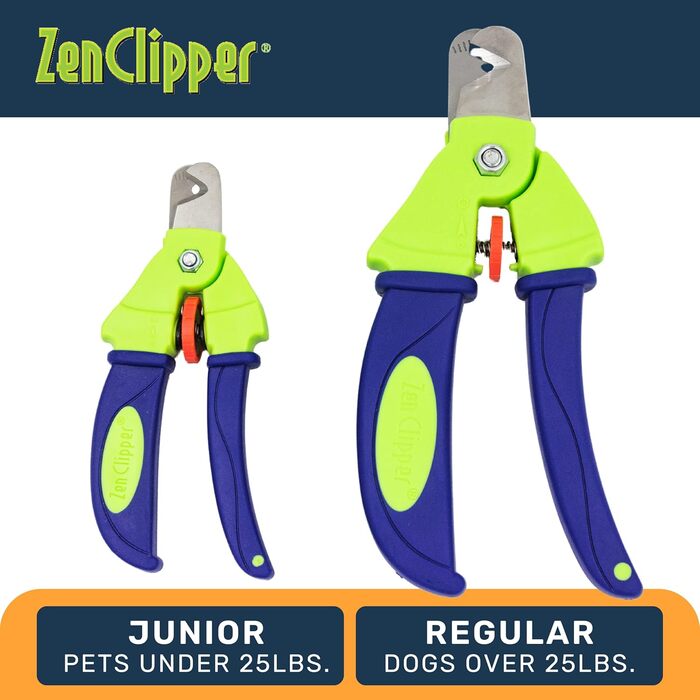 Zen Clipper Прецизійний та безпечний кіготьотримач для домашніх тварин – регульований тример для кігтів собак і котів, швидке й акуратне обрізання без зайвого шуму
