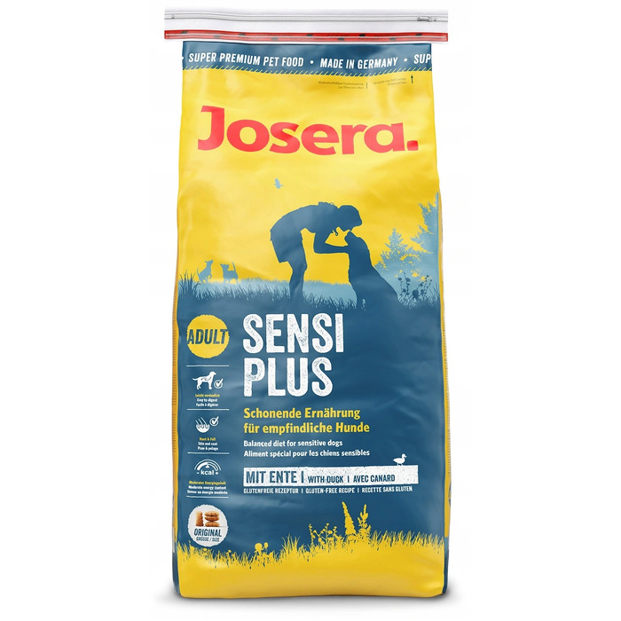Корм для собак із чутливим травленням Josera SensiPlus з качкою, 12,5 кг