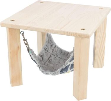 Намет-під навіс з гамаком Sunny, 28x24x28 см, кольоровий/сірий