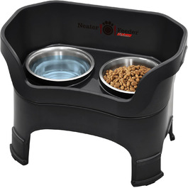 Автоматична годівниця для собак NEATER PET BRANDS Feeder-Deluxe з подовженими ніжками, велика, чорна