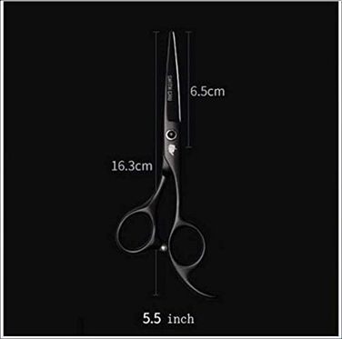 Набір для грумінгу домашніх тварин: ножиці для стрижки, розріджуючі ножиці, триммер для собак та котів. 6-дюймові та 5.5-дюймові ножиці з нержавіючої сталі. Професійний набір для грумінгу.