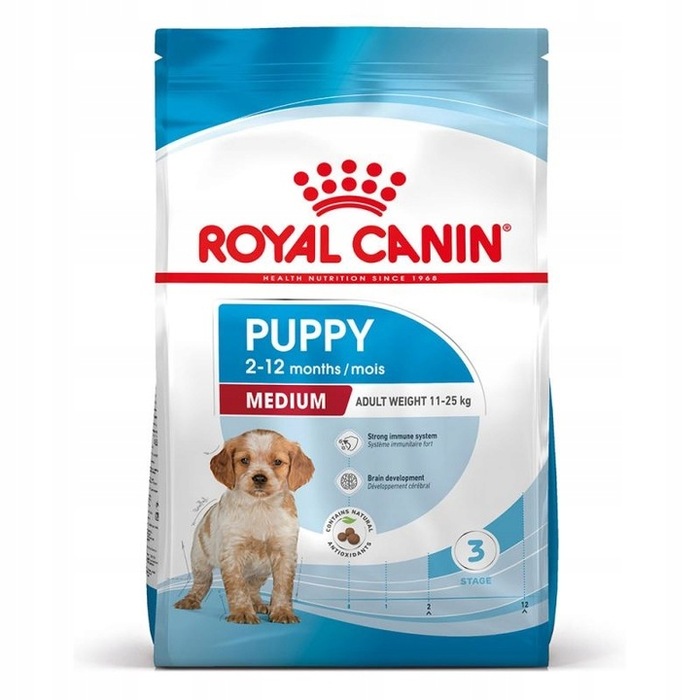 Сухий корм Royal Canin Medium Puppy Junior для цуценят середніх порід, 4 кг