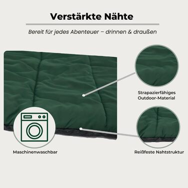 Килимок для собак у подорож – водовідштовхувальний, неслизький та пральний, 110х68 см. Килимок для собак на вулицю, у машину та в подорожі (Зелений)