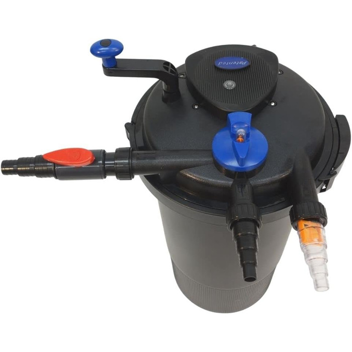 Фільтр для ставка AquaOne CPF-15000 з біофільтрацією, УФ-C 18 Вт, для водойм до 30 000 л, очищення від водоростей