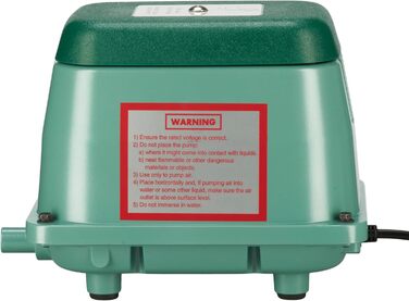 Компресор HiBlow HP-60, 60 л/хв, 18 мм, 51 Вт, для аерації ставків