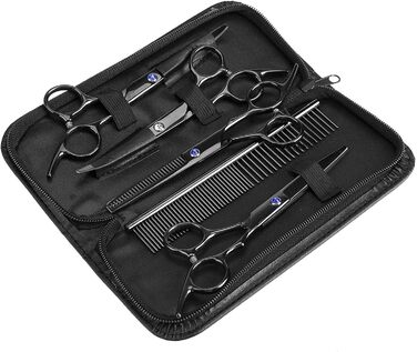 Набір професійних ножиць для грумінгу собак та котів - Набір ножиць для догляду за тваринами
