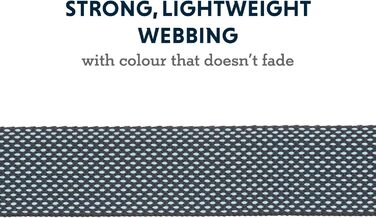 Нашийник для собак Ruffwear Hi & Light, ультраміцний та легкий, сірий Базальт, 51-66 см