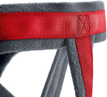 Нашийник для собак HUNTER LONDON COMFORT: дихаюча сітка 3D, 2-ступеневе регулювання, безпечна застібка, міцний, легкий, зручний у догляді, червоний, розмір M