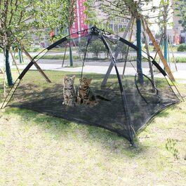 Портативний намет для котів та собак Pet Comfort, великий поп-ап тент для тварин, зовнішній будиночок, аксесуар для домашніх улюбленців, котячий намет, тіпі для собак, котяча хатка