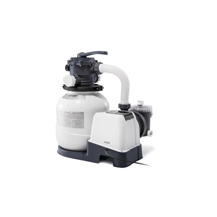 Пісочний фільтр-насос Intex SX2100 Plus з RCD (220-240В), продуктивність 7.9м³/год, арт. 26656GS