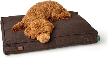 Килимок для собак HUNTER Belluno, 100x70 см, коричневий, з міцної тканини, екологічний, антиковзаючі, стильний