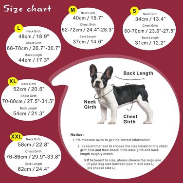 Водонепроникний дощовик для собак Mosucoir з відбиваючими елементами та регульованою капюшоном, XXL, червоний