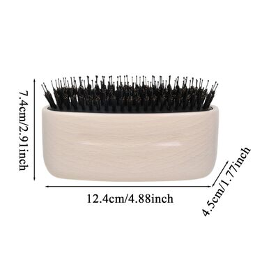 Бурштук для собак від випадання шерсті - щітка для грумінгу та догляду за шерстю, аксесуар для довгошерстих собак та котів. Підходить для щоденного догляду вдома та в подорожах, білий колір