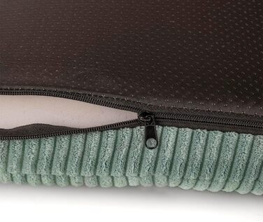 Килимок для собак, м'який, зелений, розмір L - 70x50x5 см