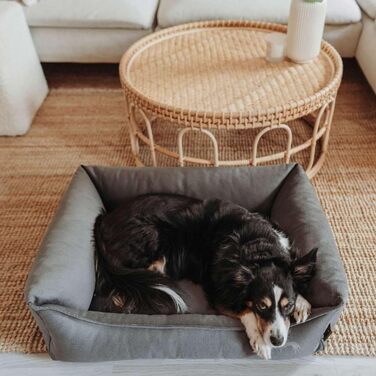 Ортопедична подушка для собак Hunter Merida з Memory Foam, розмір M, антрацит - для підтримки суглобів та спини