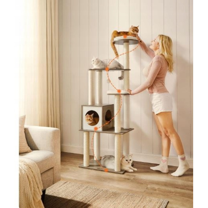 Високий когтеточка-комплекс для котів Feandrea (161 - 220 см)