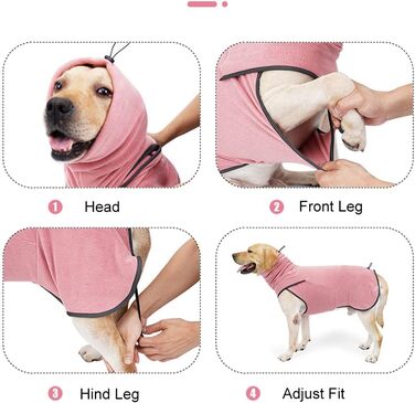 Тепла флісова жилетка для собак - флісовий пуловер/зимовий одяг для собак, Marine, XXL Marine XXL