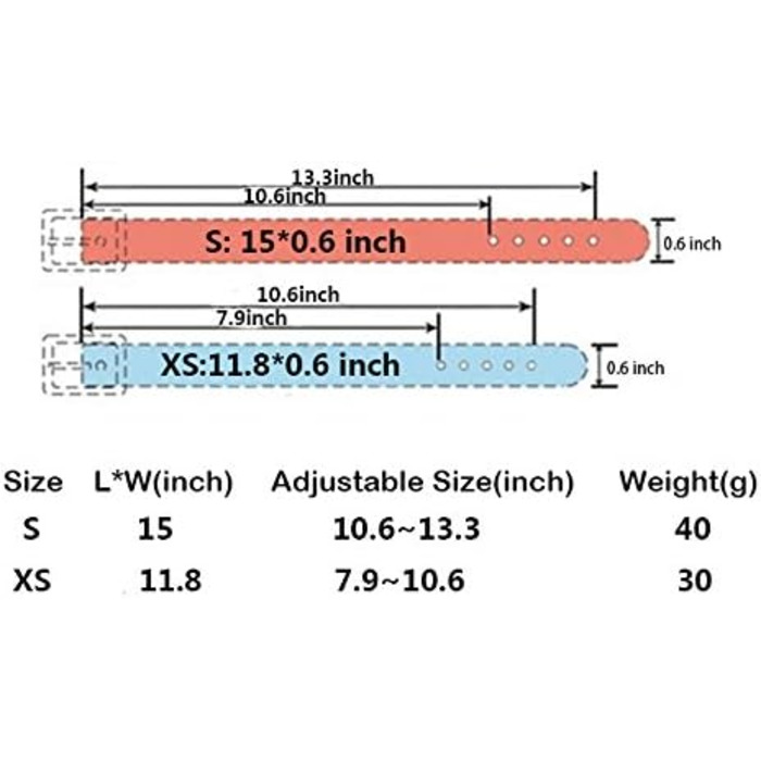 LOVPE: Рожеве шкіряне ошийник з кільцем для маленьких собак/кішок, регульований, розмір XS, рожевий (упаковка 1)