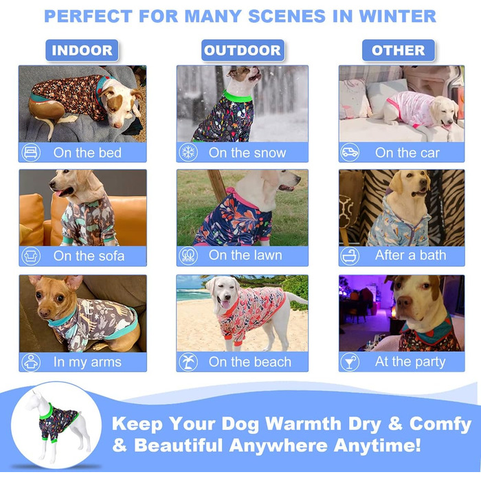 Теплий зимовий пуловер LovinPet для собак Бульдога, для собак великих порід, комфортний фланелевий зимовий одяг, дитячий вибір, одяг для собак на осінь та зиму (X-Large, зелений)