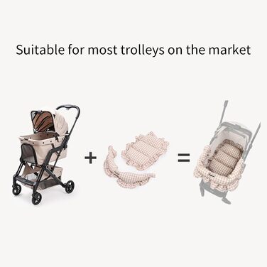 Килимок-підігрівач для дитячої коляски для собак: теплий, зручний, для подорожей, кемпінгу, червоний