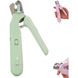 Триммер для нігтів Pupnourish 2-в-1: кусачки та шліфувальник для собак та котів (маленьких та середніх порід)