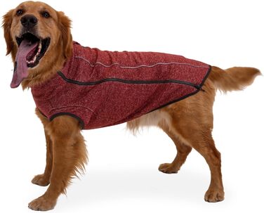 Пуловер для собак RUFFWEAR Hemp Hound, преміум якість, з органічної бавовни, для всіх порід, розмір M (Fired Brick, X-Small)