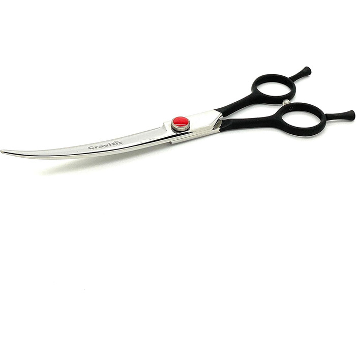 Професійна фен для грумінгу тварин, чорний, для правші та лівші, 19,1 см